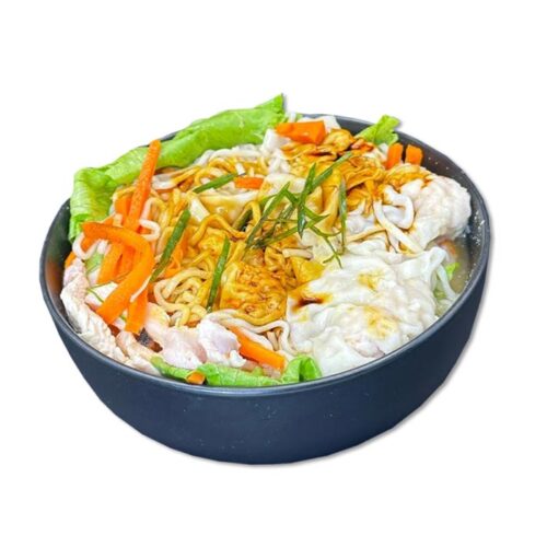 SOPA DE WANTON CON FIDEOS